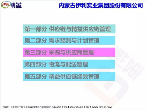 精益供应链管理 构建高效协同的价值网络